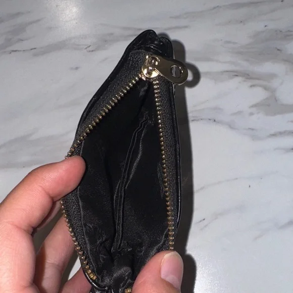 Dune London Black Mini Clutch Croc Embossed Purse - Picture 7 of 11